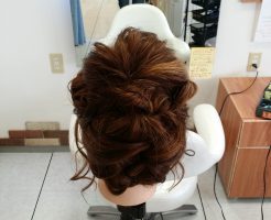 大津市堅田美容院エイトボウル　ゆるセット