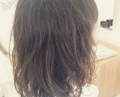 滋賀県大津市今堅田美容室エイトボウル　ゆるパーマ　ハイライト　ローライト　白髪隠し　ミディ　２月パーマキャンペーン